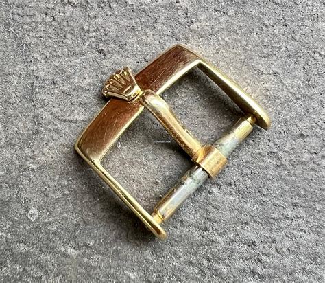 Rolex Rare Vintage Buckle Closure Gold 750 16mm chiusura 